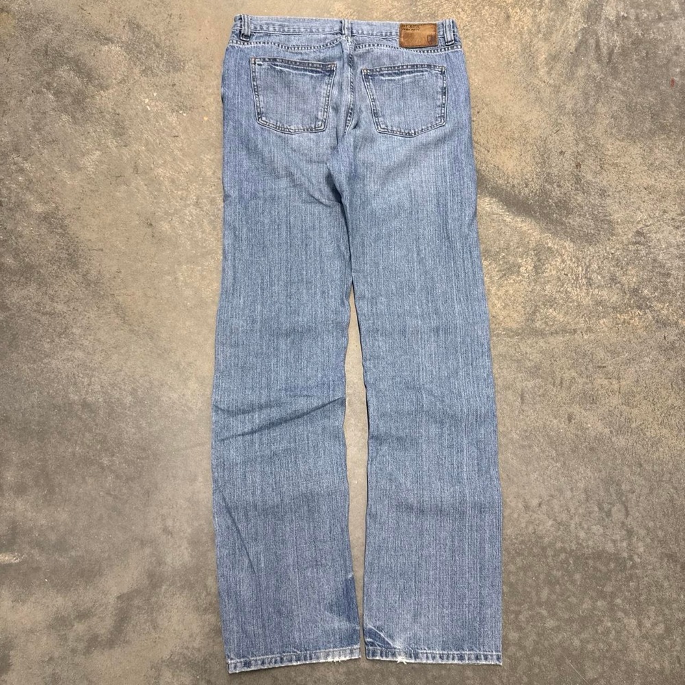 Vintage Blue Black Brown Brand Jeans 34x34
